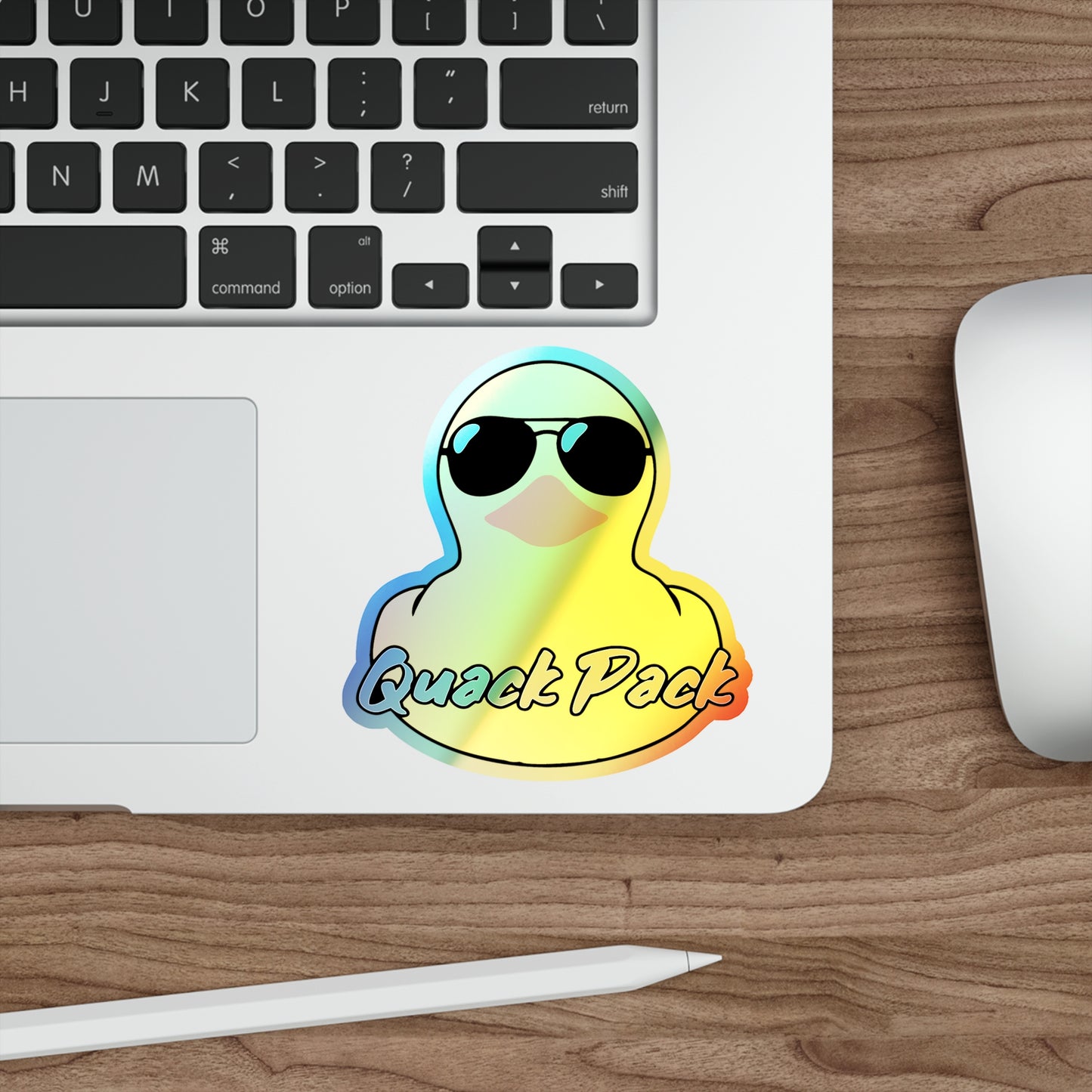 Holographic Quack Pack™ Sticker