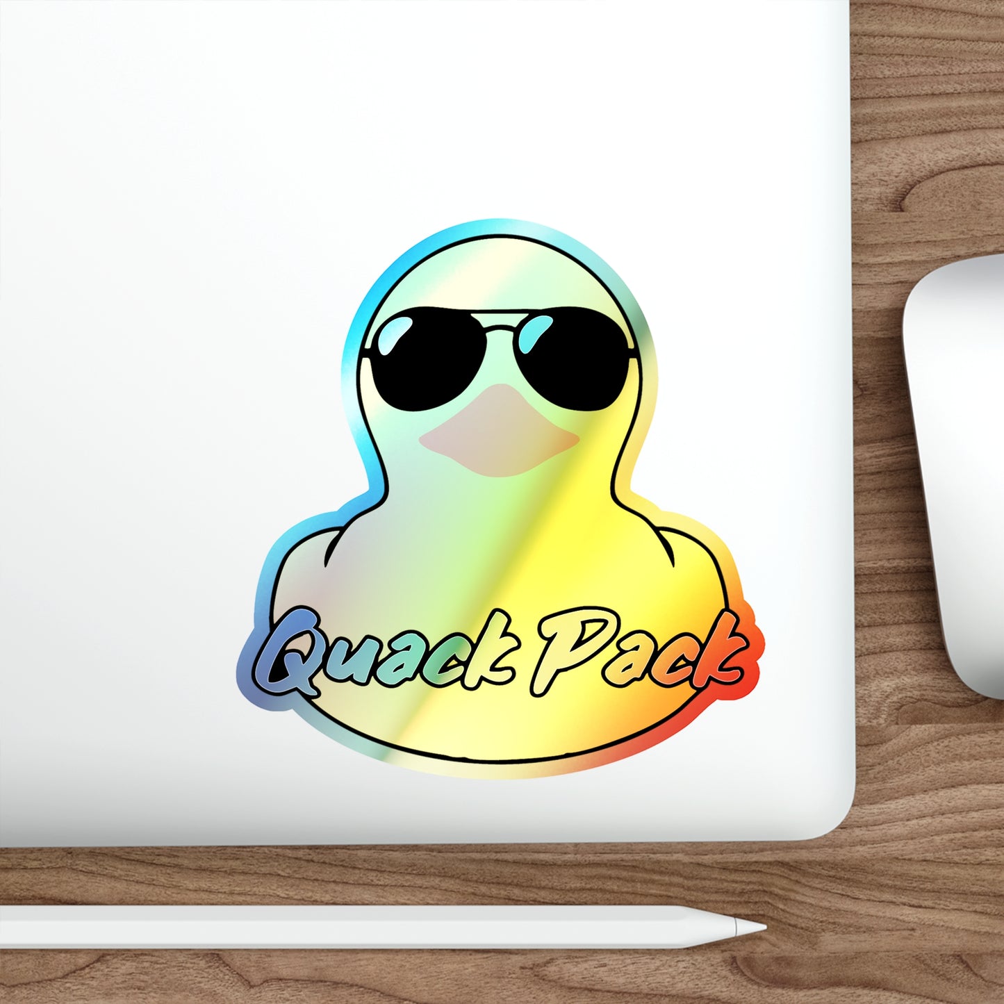 Holographic Quack Pack™ Sticker