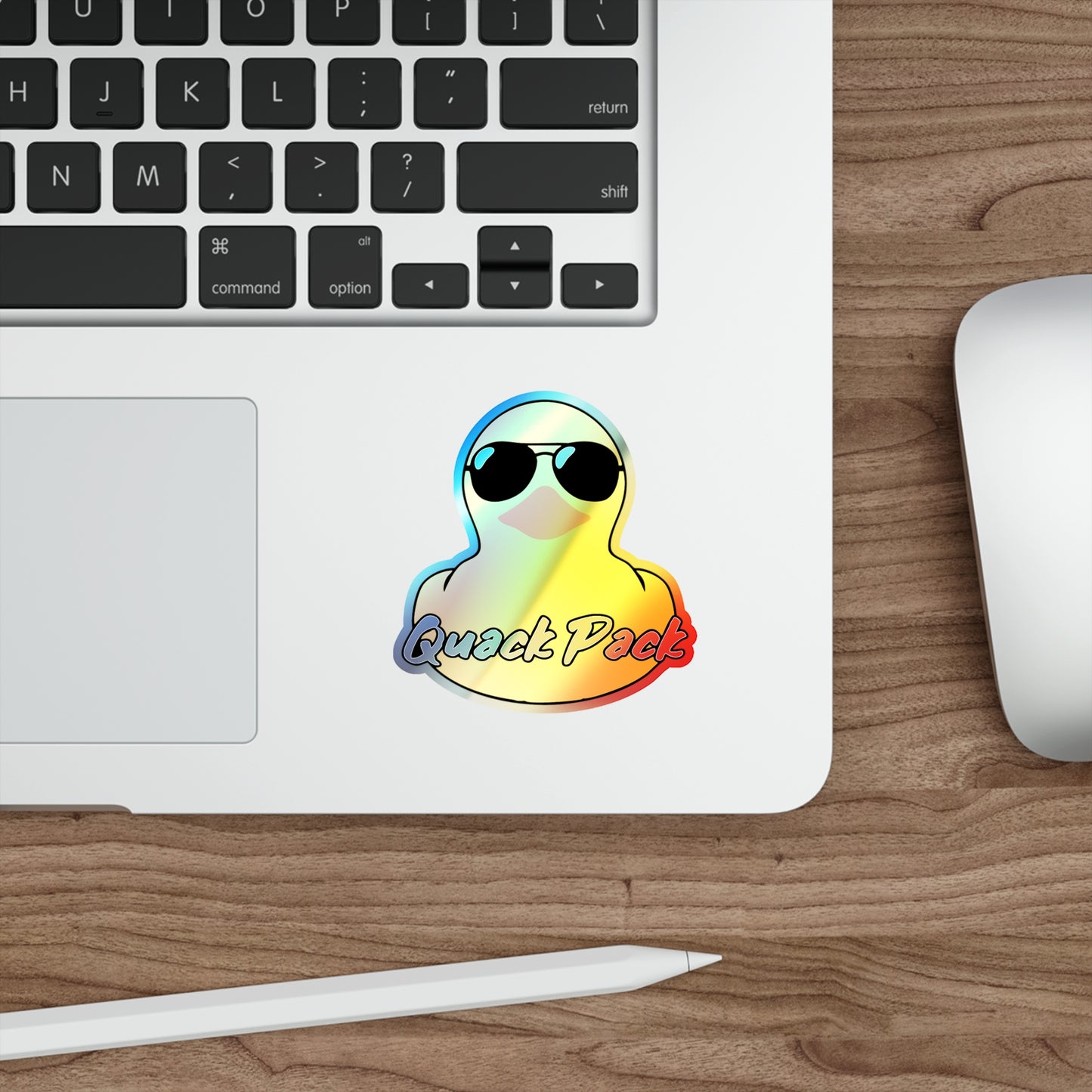 Holographic Quack Pack™ Sticker