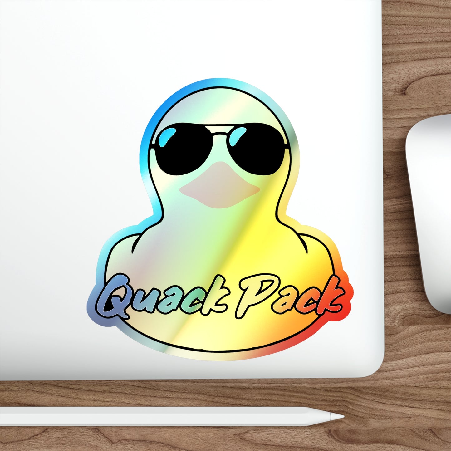Holographic Quack Pack™ Sticker