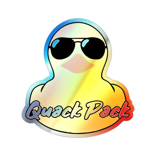 Holographic Quack Pack™ Sticker