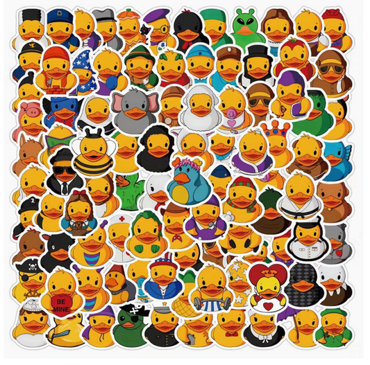 5pc Random Ducks Stickers